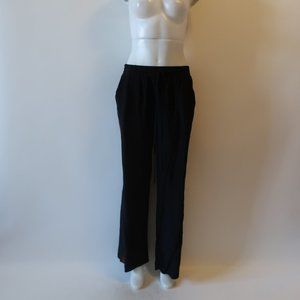 NWT ACROBAT SILK BLK PANTS W/RED & GRN STRIPES S*